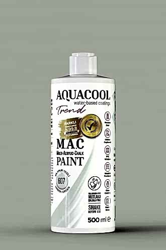 Ihlamur Yeşili Aquacool Trend MAC Boya – 500ml – 607 